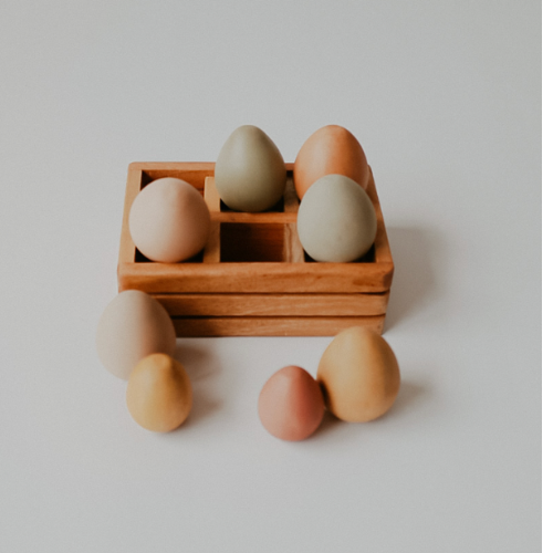 Eggs & Crate Set