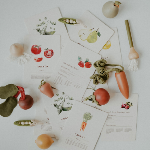 Fruits & Vegetables Discovery Card Set
